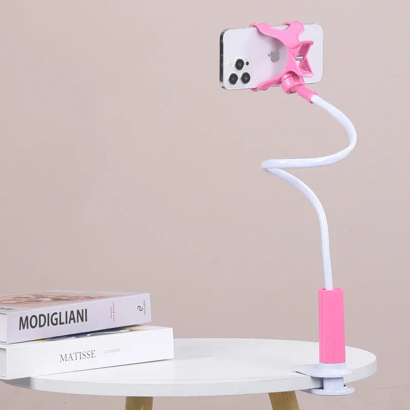 Support de Téléphone Flexible 360° - Bras Long Réglable pour Lit et Bureau